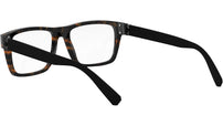 Aluminium Havana Rectangular Eyeglasses
