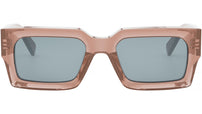 CELINE 3 Dots Pink Rectangular Sunglasses