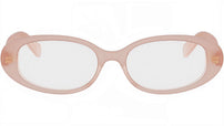 Triomphe Mini Orange Oval Sunglasses