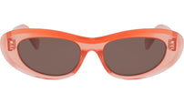 3 Dots Orange Cat Eye Sunglasses