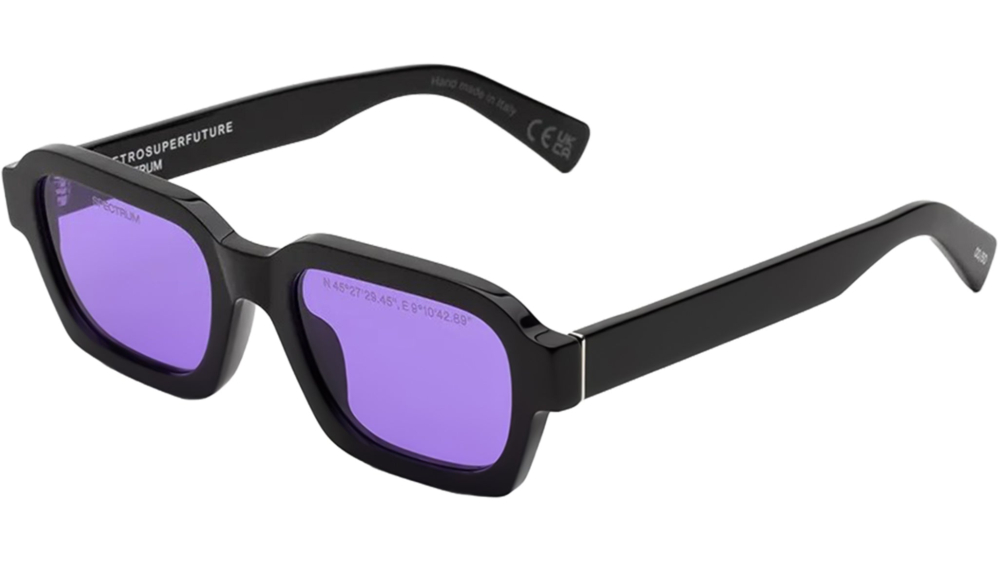 MRY Occhiali Da Sole Polarizzati Uomo | Multicolore Plasma Purple | Protezione UV100% | Antigraffio E Antiabbagliamento