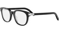 CD IconO S5I Black Rectangular Eyeglasses