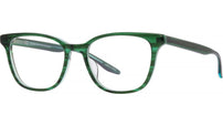 Janeway Green Square Eyeglasses