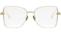 CDiorO B1F Light Gold Butterfly Eyeglasses