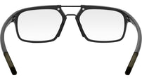 Line Black Geometric Eyeglasses