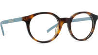 Kenzo Active Havana Round Eyeglasses