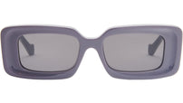 Anagram Grey Rectangular Sunglasses