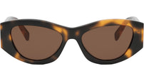 Triomphe Tortoise Geometric Sunglasses