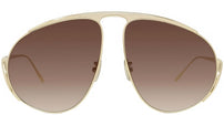 Signature Gold Pilot Sunglasses