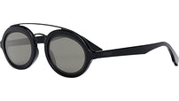 FF Around Black Oval Sunglasses