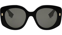 Fendi Roma Black Round Sunglasses
