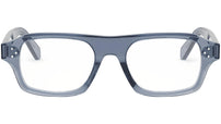 CELINE 3 Dots Blue Rectangular Eyeglasses