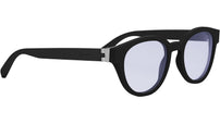 Aluminium Black Pantos Eyeglasses
