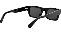 B.zero1 Black Rectangular Sunglasses