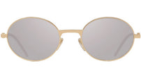 GV Speed Gold Round Sunglasses