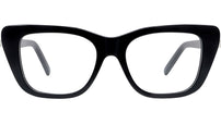 Pearl Black Rectangular Eyeglasses