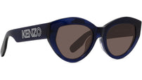 Youthful Energy Blue Oval Sunglasses