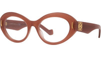 Anagram Brown Oval Eyeglasses