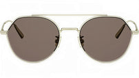 DiorBlackSuit R6U Gold Geometric Sunglasses