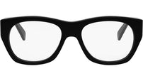 3 Dots Black Geometric Eyeglasses