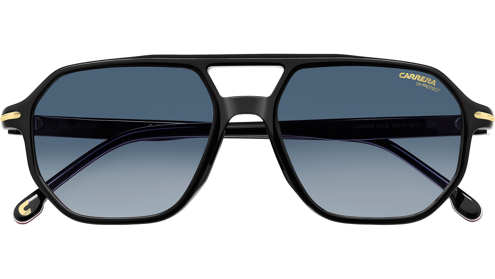 Occhiali Da Sole Unisex Stile Pilota Retrò, Montatura Tartarugata/nera Con Lenti UV400, Misura 53mm, In Confezione Regalo Con Panno E Custodia
