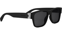 Bvlgari Aluminium Black Geometric Sunglasses