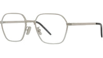 GV One Silver Geometric Eyeglasses