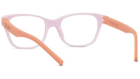 Kenzo Logo Rose Rectangular Eyeglasses