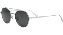 DiorBlackSuit R6U Palladium Geometric Sunglasses