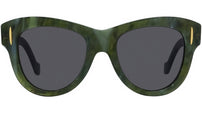 Anagram Green Geometric Sunglasses