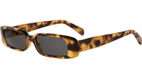 CELINE 3 Dots Havana Rectangular Sunglasses