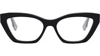 Fendi Way Black Cat Eye Eyeglasses