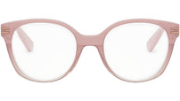 B.zero1 Pink Round Eyeglasses