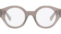 3 Dots HD Brown Round Eyeglasses