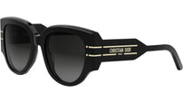 DiorSignature R2I Shiny Black Butterfly Sunglasses