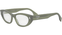 Fendi Roma Green Cat Eye Eyeglasses
