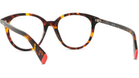AKA Havana Round Eyeglasses