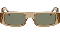FF Squared Orange Rectangular Sunglasses