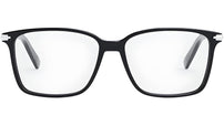 DiorBlackSuitO 14I Black Geometric Eyeglasses