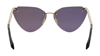 Serpenti Light Gold Cat Eye Sunglasses