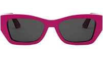MissDior S1I Fuchsia Geometric Sunglasses