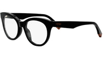 Fendi Way Black Round Eyeglasses