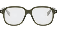 CELINE Thin Green Square Eyeglasses