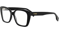Lettering Black Butterfly Eyeglasses