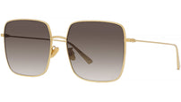 DiorStellaire S1U Gold Geometric Sunglasses