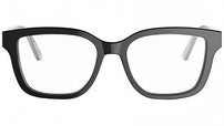 DiorGlowO S1I Black Squared Eyeglasses