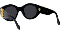 Anagram Black Round Sunglasses