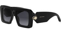 Serpenti Black Geometric Sunglasses