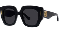 Anagram Black Geometric Sunglasses