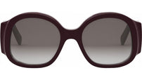 Maxi Triomphe Brown Round Sunglasses